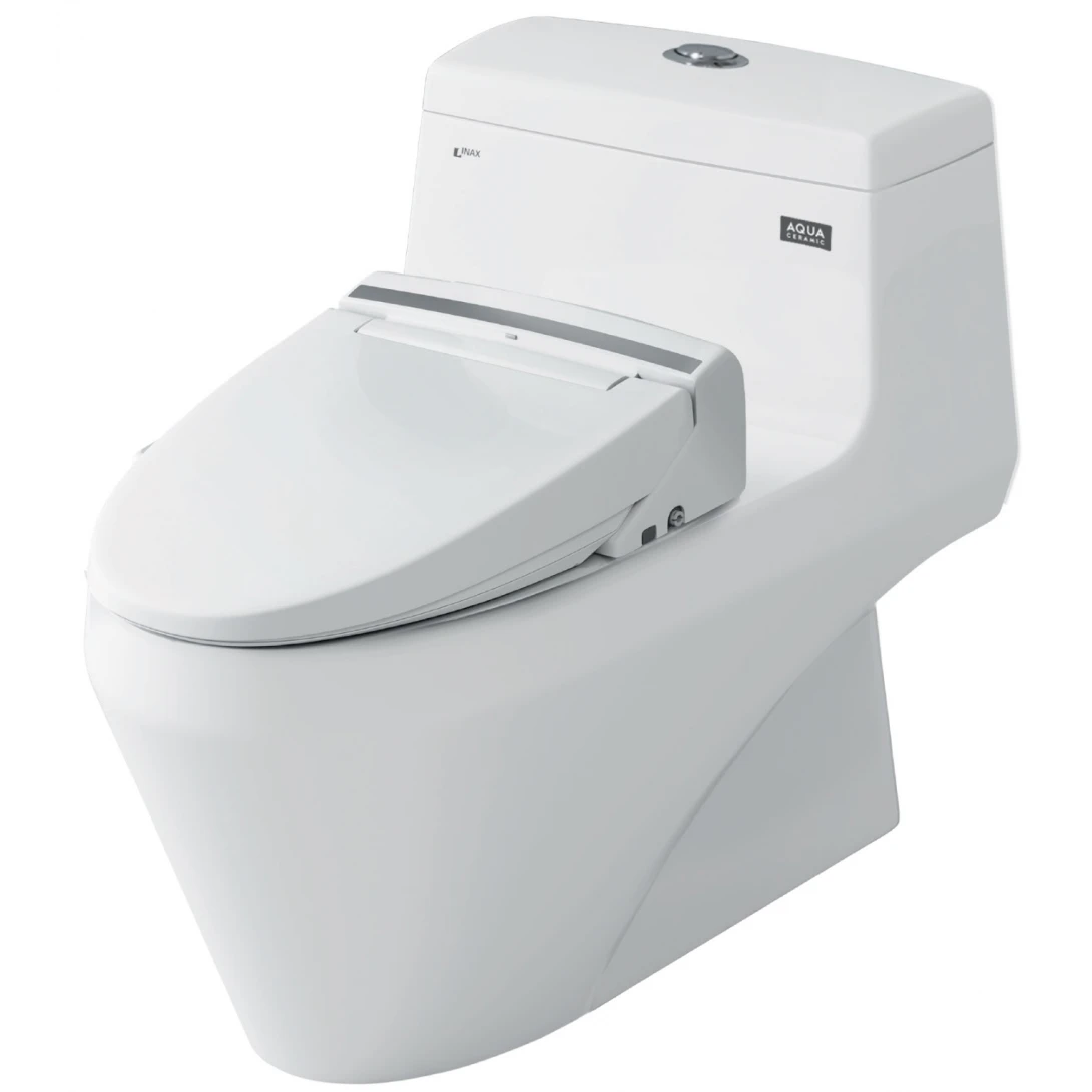 Bồn cầu 1 khối kết hợp nắp rửa điện tử AC-1035+CW-KB22AVN