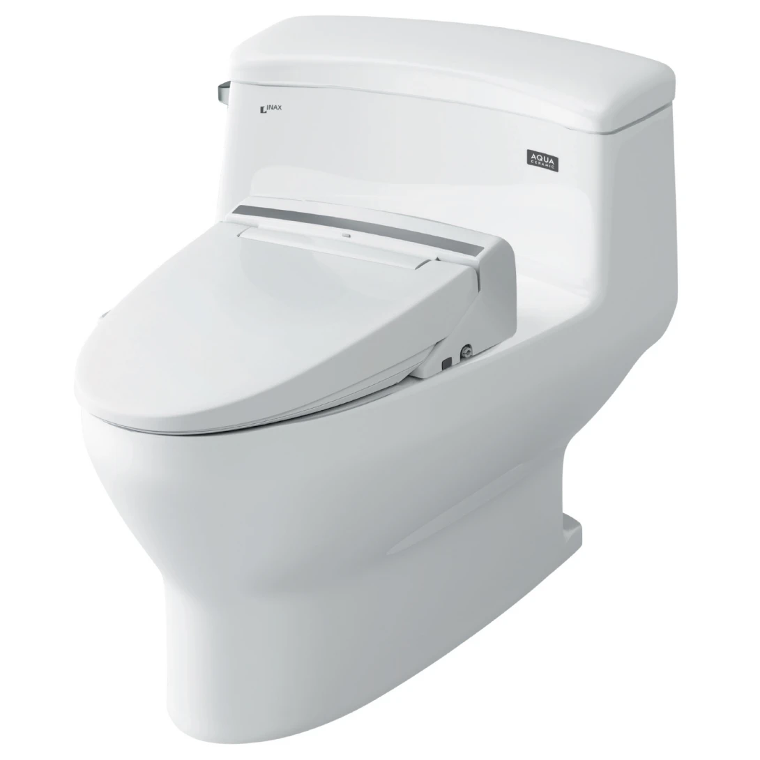 Bồn cầu 1 khối kết hợp nắp rửa điện tửAC-4005+CW-KB22AVN